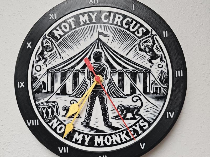Circus Clock