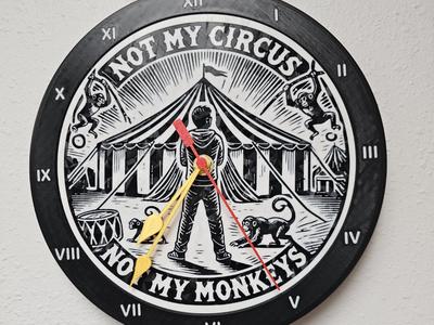 Circus Clock