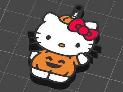 Portachiavi Hello Kitty Halloween