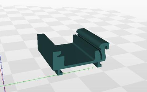 8 relays DIN rail support