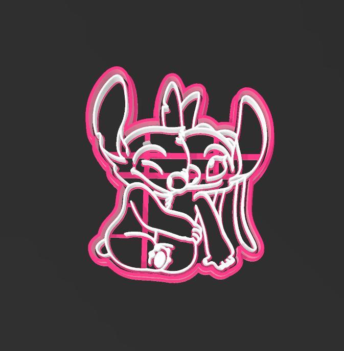 Angel and Stitch, Lilo and Stitch Cookie Cutter