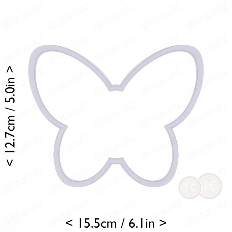 Butterfly Cookie Cutter 5.75in / 14.6cm