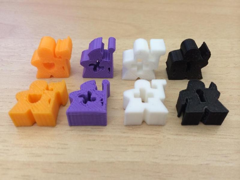 Meeples for Lords of Waterdeep