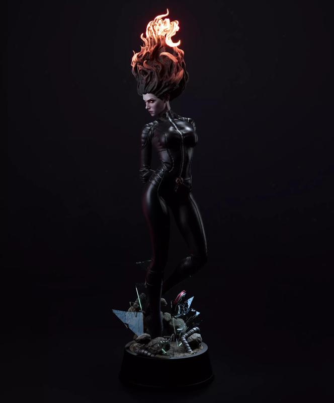 Fan Dark Phoenix Printable Stl