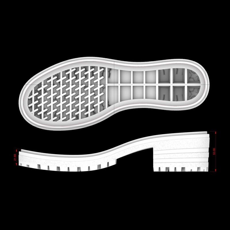 FMS018 WOMEN SHOES SOLE & MAQUETTE SIZE 37