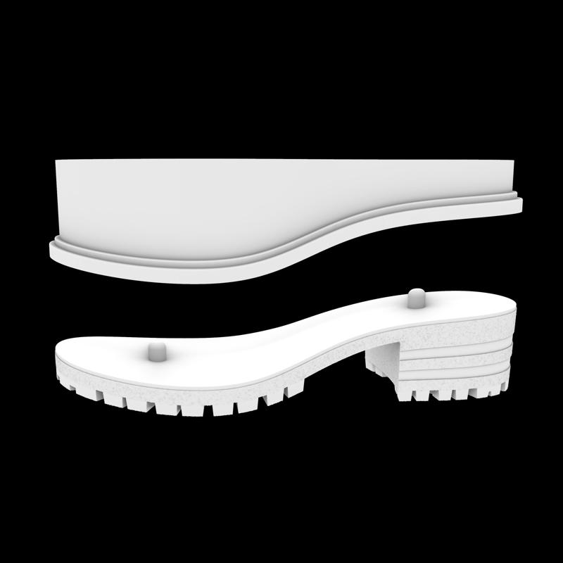 FMS018 WOMEN SHOES SOLE & MAQUETTE SIZE 40