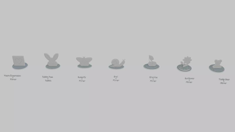 Pastel Dreams Mini Pack Emoji Statues