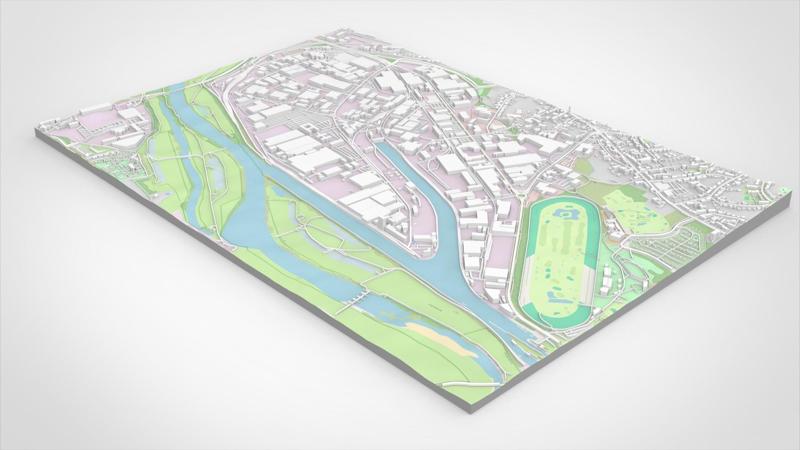 Business park Gewerbegebiet Germany