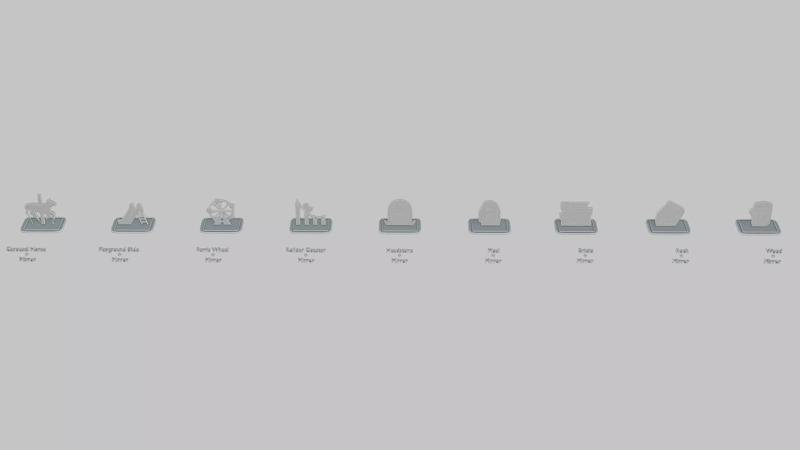Emoji Statues Construction Objects Collection
