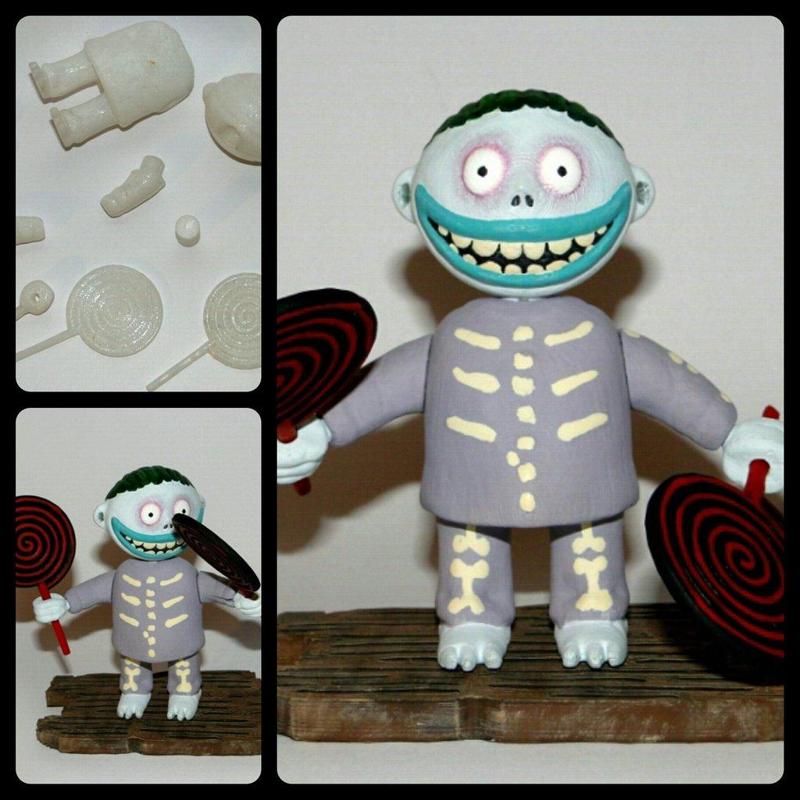 Nightmare Before Christmas - Barrel with Movable Joints