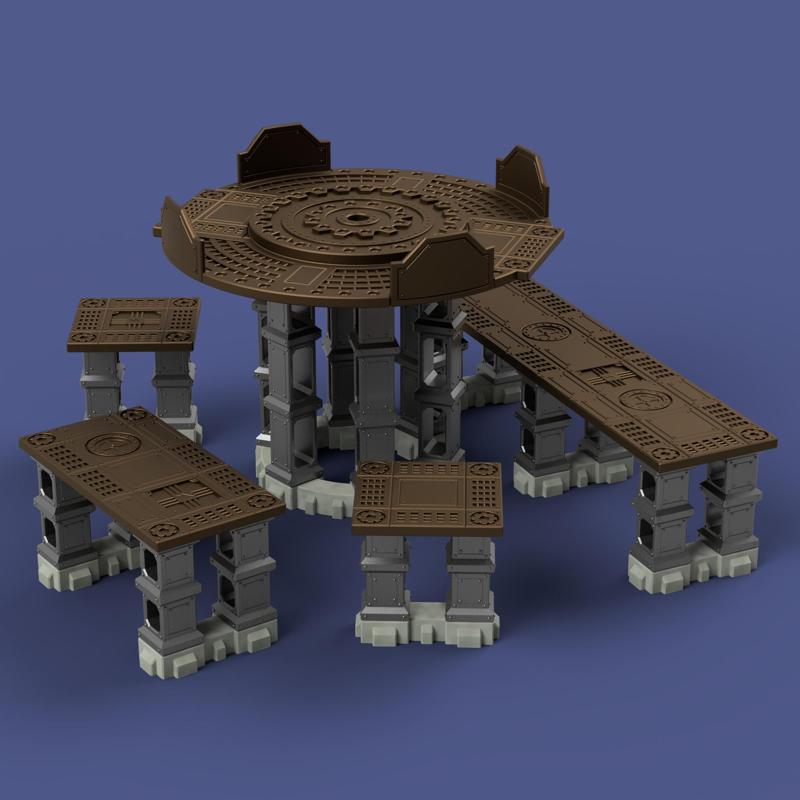 Alpha Proxima Oil Rig Killer Team Terrain Kit