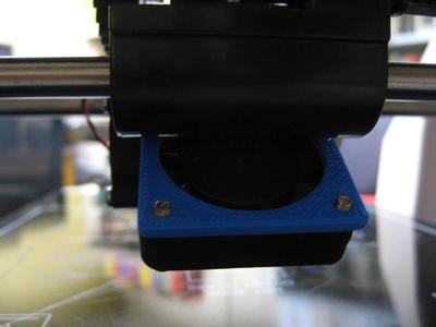 Robo3D R1 PLA Fan Mount for E3D v.5 Hot End
