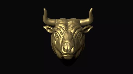 Bull Head 3D Print
