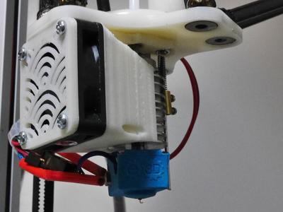 40mm fan shroud with U parts for E3D Lite6 / Kossel