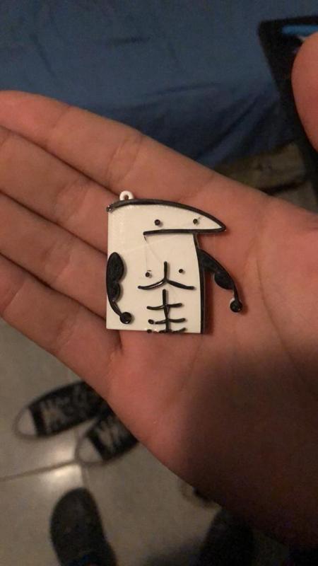 Flork keychain muscle and more