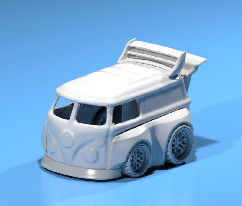 Pandem Style Kit For Hot Wheels VW Kool Kombi