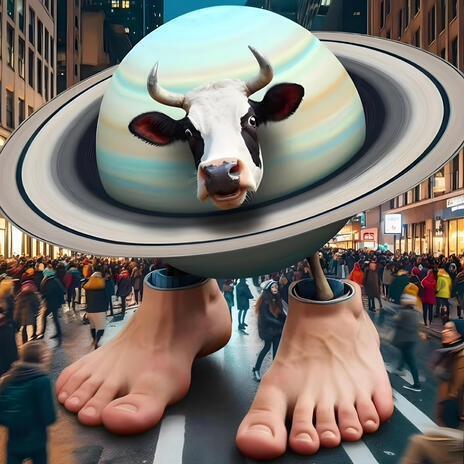 LA VACCA SATURNO SATURNITA MEME IA