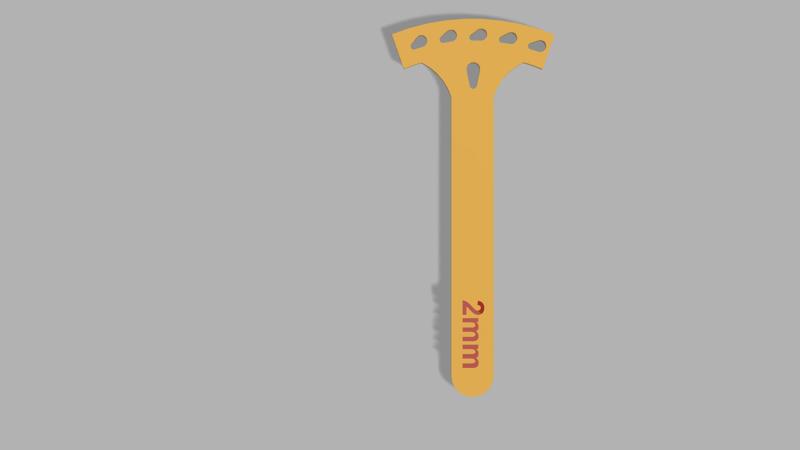 MTB brake pads spacer