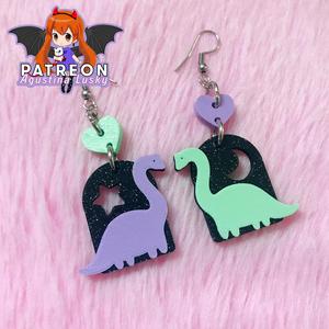 Dinosaur Earrings Sauro Soulmates