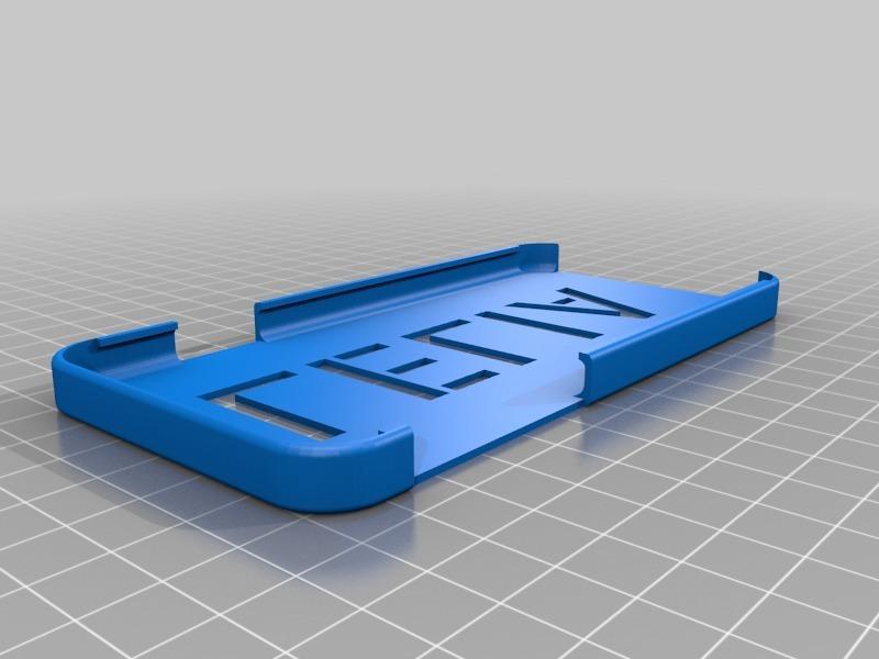 LELIA Customized Stencil Font iPhone Case