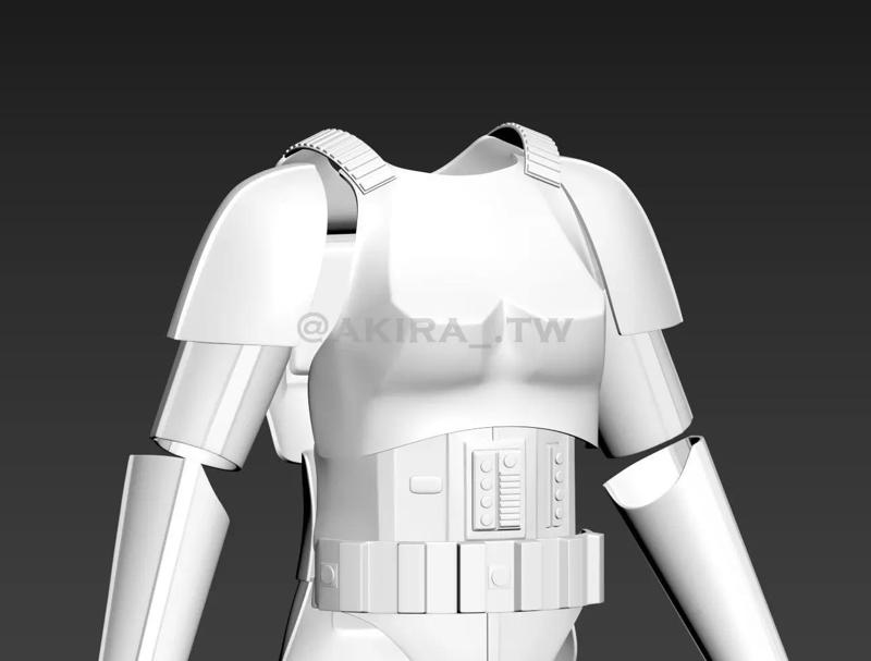 Star Wars Female  Stormtrooper  ANH Hero Armor Cosplay