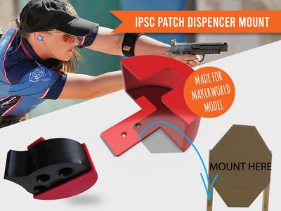 IPSC Patch Dispencer Mount Holder