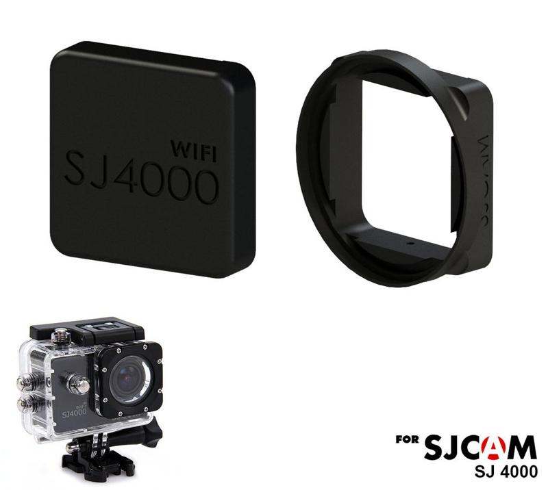 SJCAM SJ4000 52mm filter adapter and protection cover