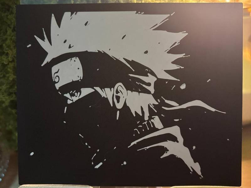 Naruto Kakashi Comic Card