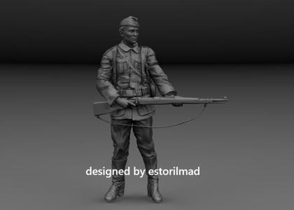 WW2 GERMAN SOLDIER PATROL RUSSIA BARBAROSSA V5