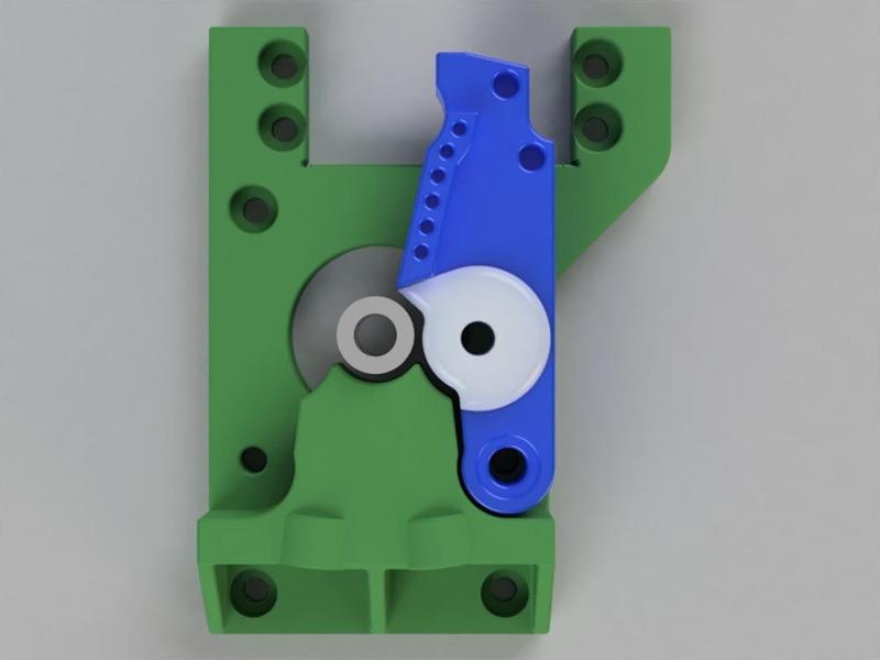 Bowden dual/quad extrusion extruder (single-nozzle single-drive) + video