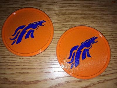 Denver Broncos Coaster