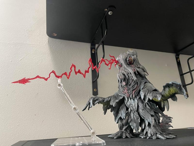 SHMA Hedorah Hedrium ray and acid sludge effects