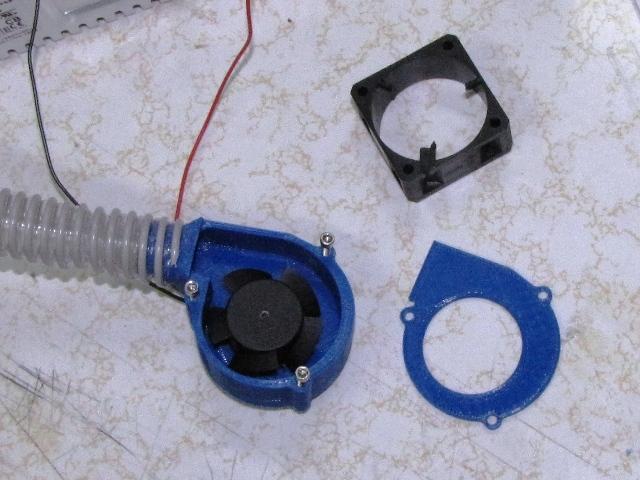 Remote fan mount for E3D Hotend