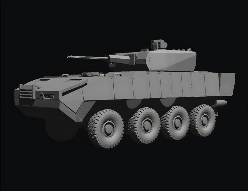 Pindad Cobra 8x8 ifv / pandur 2