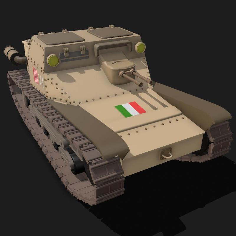 L333 Tank ( 1/18 Scale Prop )