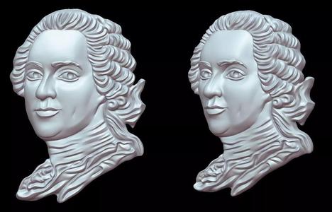 Louis 15th 3d print model 3D print model