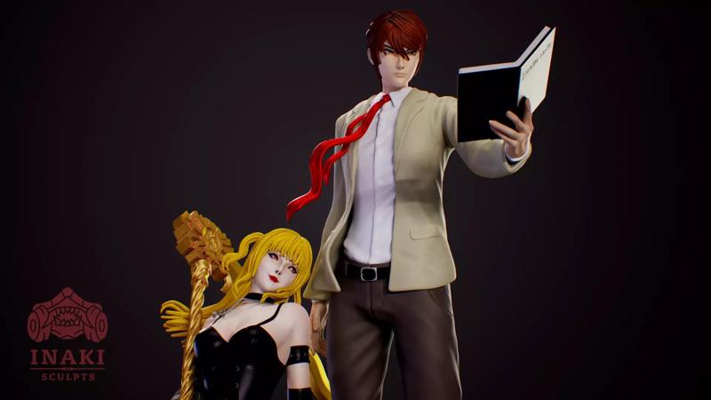 Light and Misa - Death Note