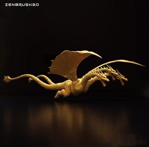KING GHIDORAH 1991 - GODZILLA