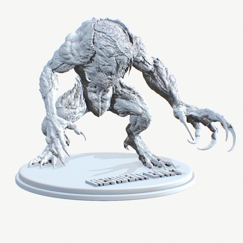 RE 3 Remake Hunter Alpha 3D Printable Model
