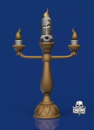 lumiere beauty and the beast character