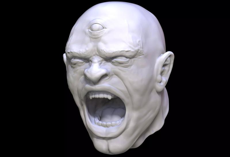 MadMan Head Sculpt