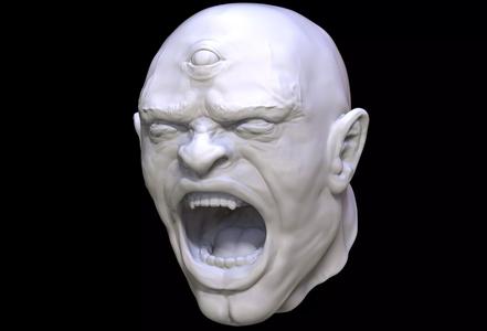 MadMan Head Sculpt
