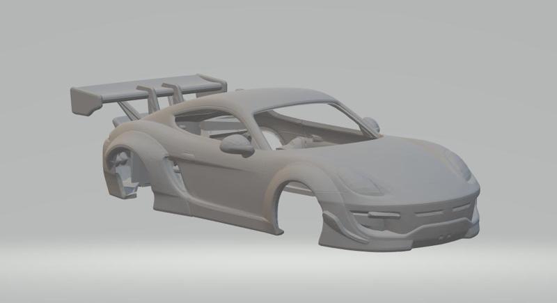 Porsche cayman gts custom