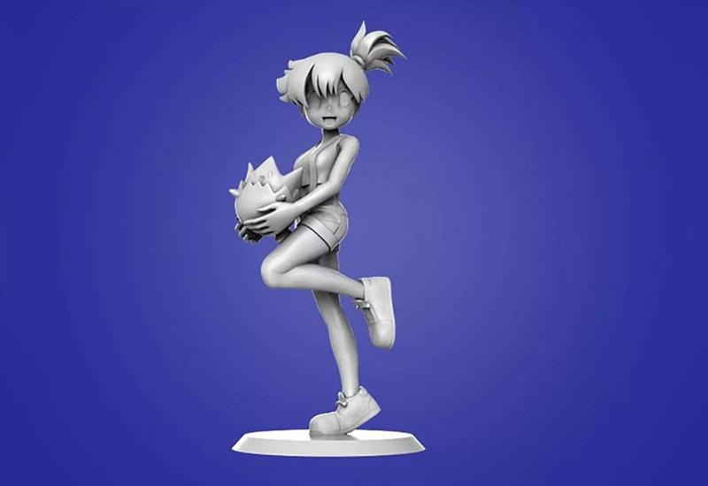 Misty Pokemon 3D Model Ready to Print