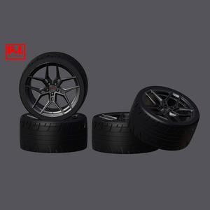 Vossen Forged EVO-4 Rims + Tires Set