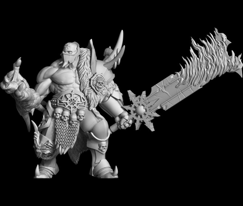 Nightmare warhammer figure