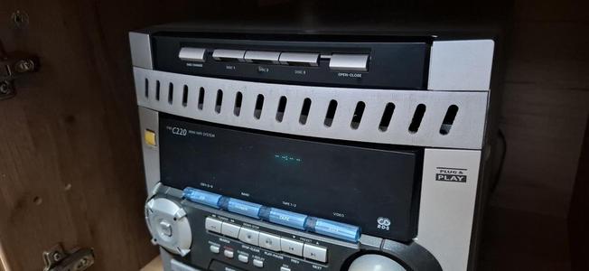 Philips PW-C220 Disk Changer Delete Panel