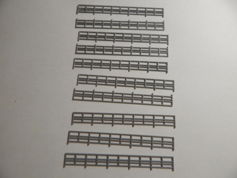 Railing version 7 in stainless steel look