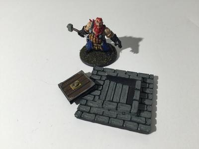 Zombicide Black Plague Vault Door 