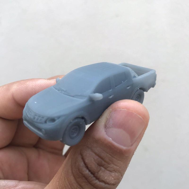 MITSUBISHI L200 TRITON ESCALA H0 1/87 - 1/100 - 1/75